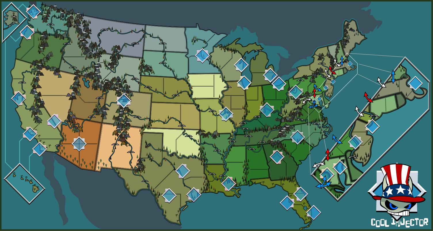 the map